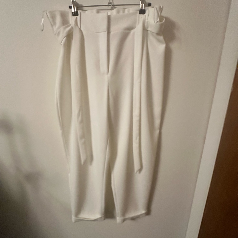 Primark Cream Crop Pants